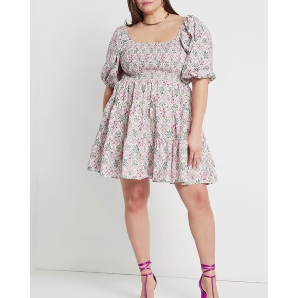 Eloquiii Dresses & Skirts - Eloquii Plus Size Maggie Tiered Dress Size 16